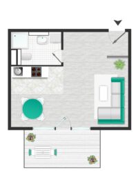 Grundriss Whg 132