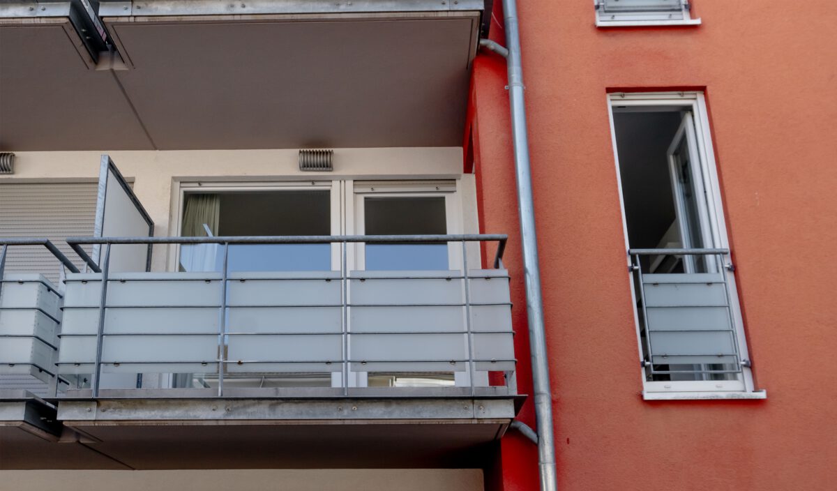 Balkonansicht außen