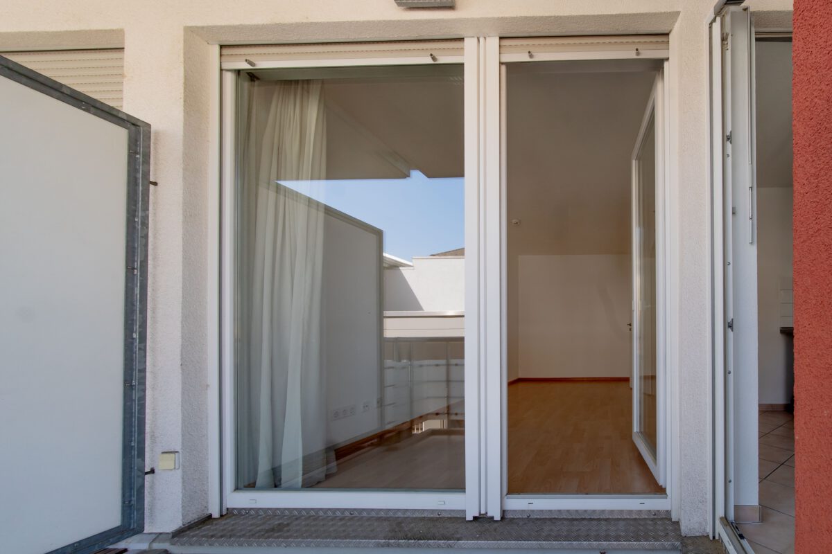 Blick auf Zimmer 1